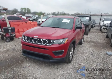 2018 Jeep Compass Sport Fwd from USA, damaged, VIN 3C4NJCAB1JT286479
